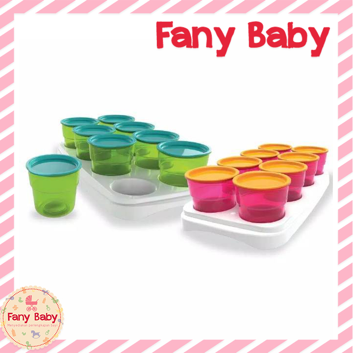 BABY SAFE MULTI USE CONTAINER 8 CUP 70ML / AP011