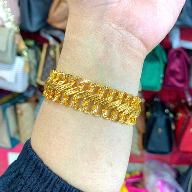 Gelang Lipan Full Gold Xuping Jewelry