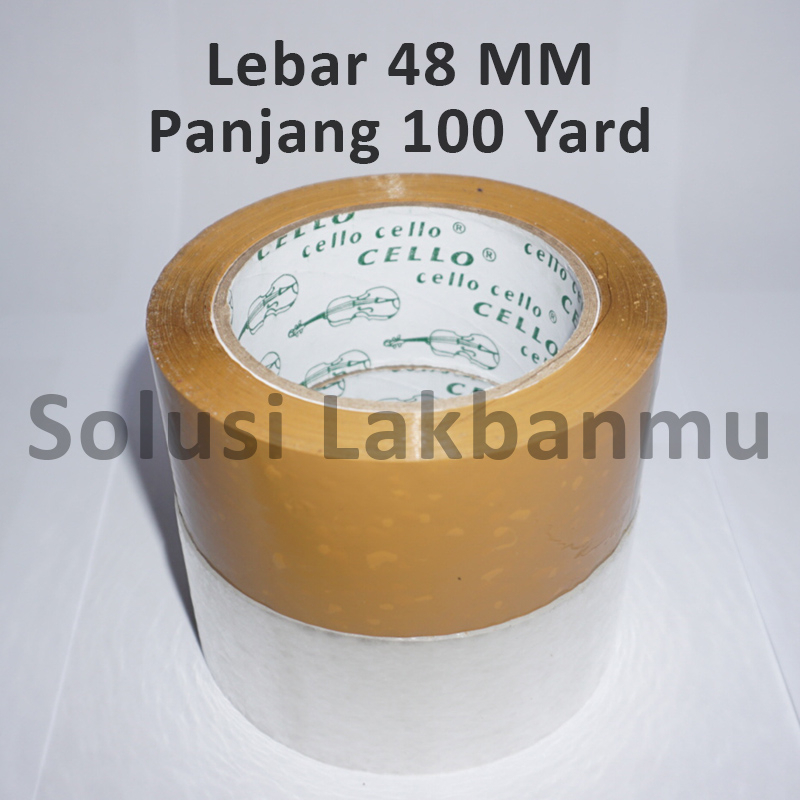 

Lakban Bening / Coklat 100 Yard 48 MM