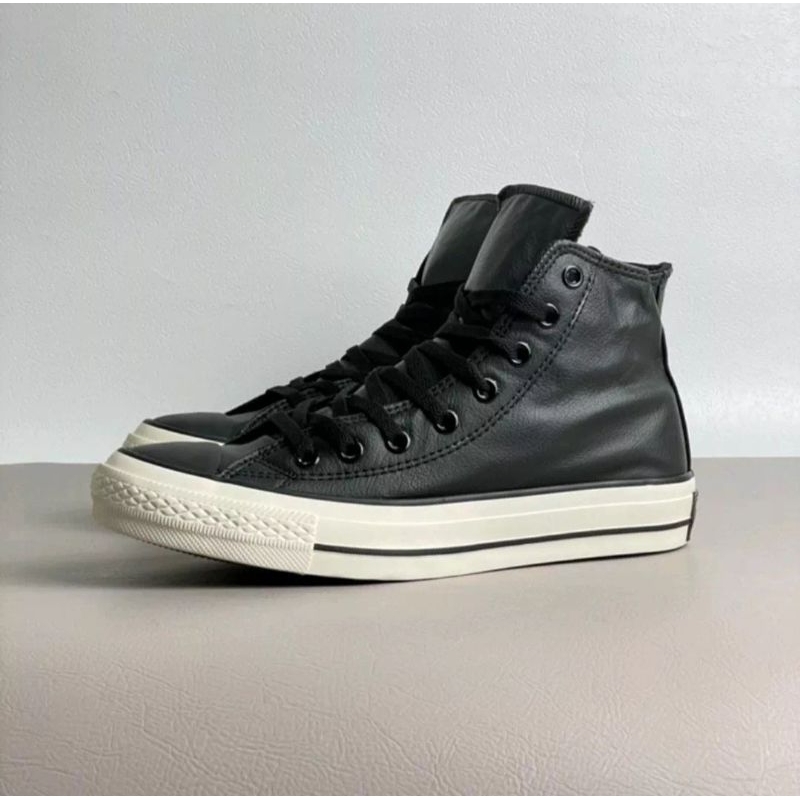 sepatu converse kulit high boot sepatu converse sepatu kulit sepatu all star hitam