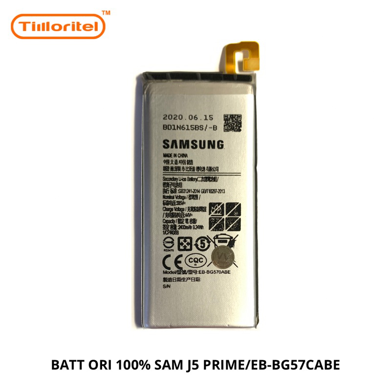 Baterai ori Samsung J5 Prime