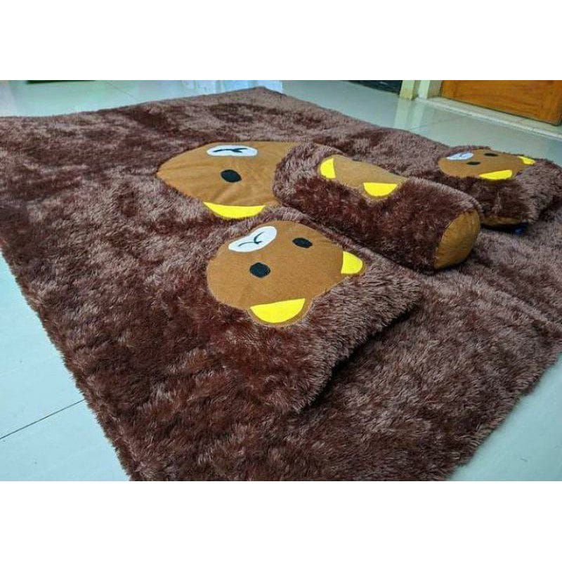 BIG SALE Kasur Surpet Bulu Rasfur Tebal/Kasur Bulu Rasfur/Kasur Lantai Bulu