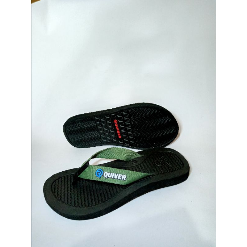 quiver  original sandal jepit santai  sandal jepit outdoor sandal quiver motif tipis