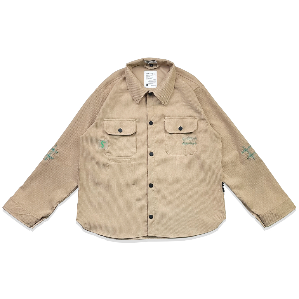 Sura Positiva - Corduroy Shirt (Scyana) Light Brown