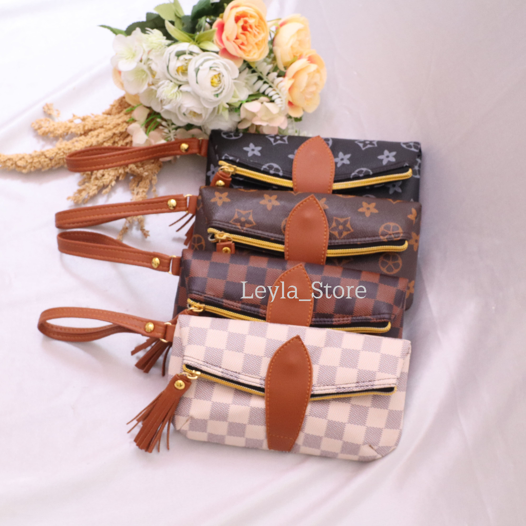 Tas Dompet Hanging  wallet dompet hp wanita murah Dompet Selempang Hp Wanita Kulit Sintetis Dompet W