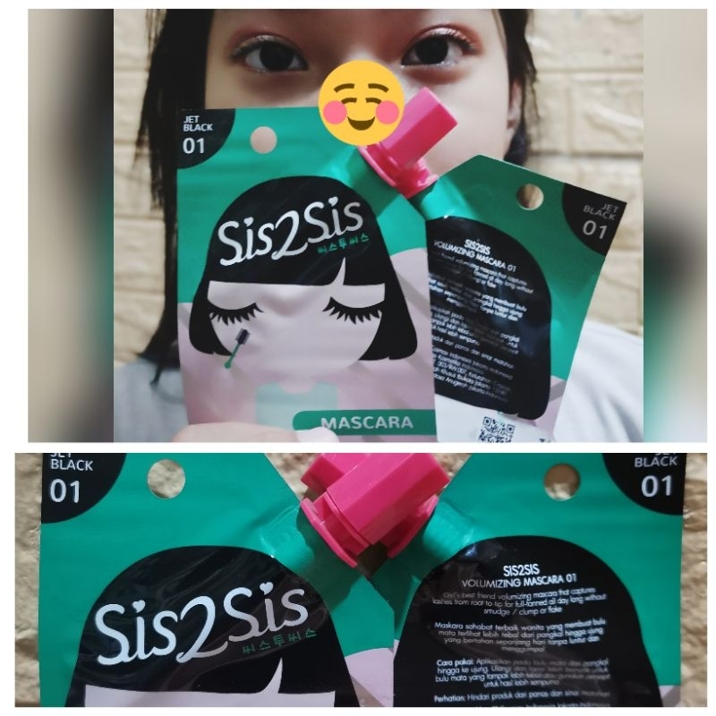 SIS2SIS 2ML LIP CREAM/MASCARA/EYE SHADOW