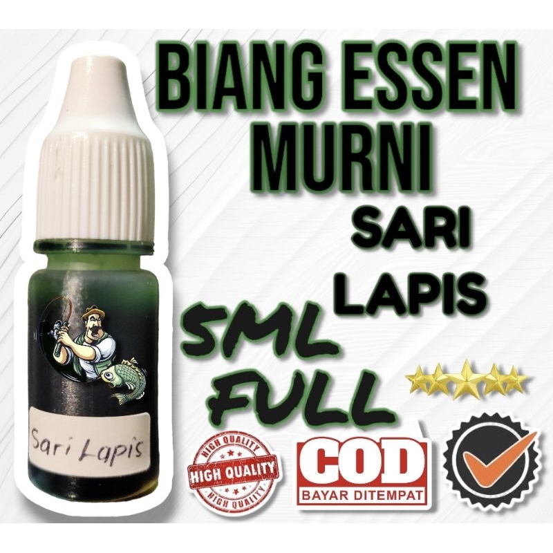 BIANG ESSEN SARI LAPIS HIJAU 5ML FULL // BIANG ESSEN MURNI // PENGUAT AROMA UMPAN // BAHAM DASAR CAMPURAN ESSEN OPLOSAN