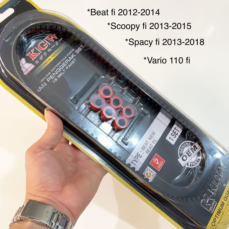 VANBELT KZL BEAT FI V-BELT PLUS ROLLER BEAT FI 2012–2014 SCOOPY FI SPACY FI