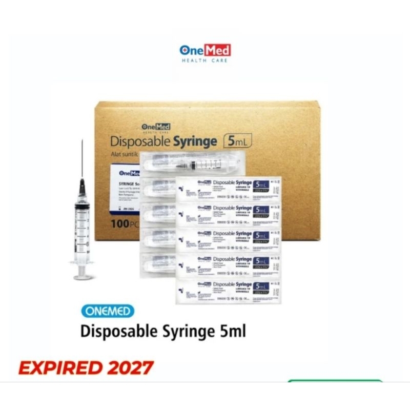 sepuit 1 3 5 10 cc onemed per box