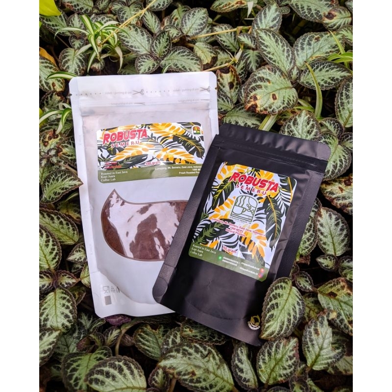 

Kopi Robusta Lereng Semeru | Kopi Lumajang | Semeru coffee | kemasan 50 gram & 100 gram