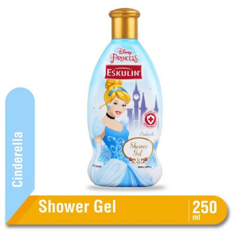 Eskulin Kids Shower Gel 250 ml | Disney Princess | Frozen | Mickey Minnie Donald
