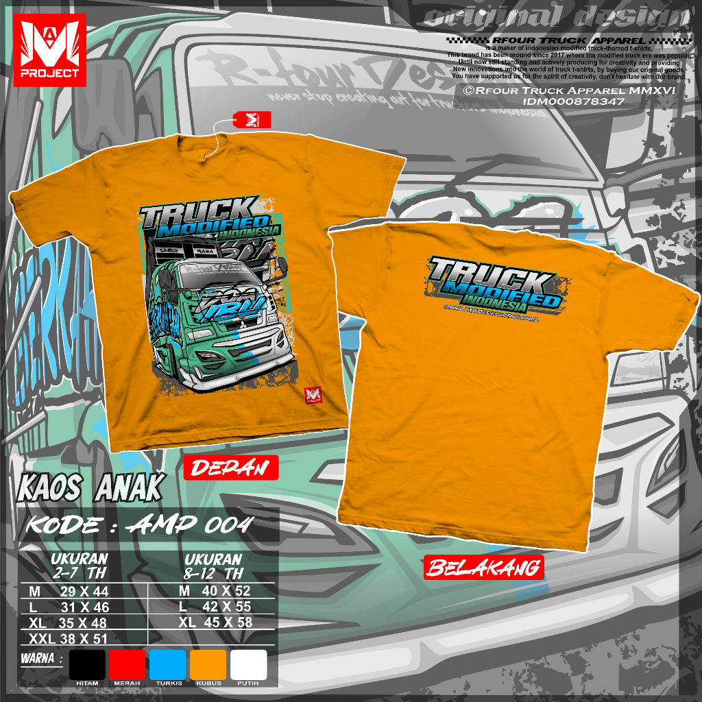 KAOS TRUK OLENG  ANAK KAOS TRUCK ANAK 2-12 TAHUN BAJU KAOS TRUK DOA IBU KAOS KATUN ANAK LAKI LAKI GAMBAR TRUCK TERBARU