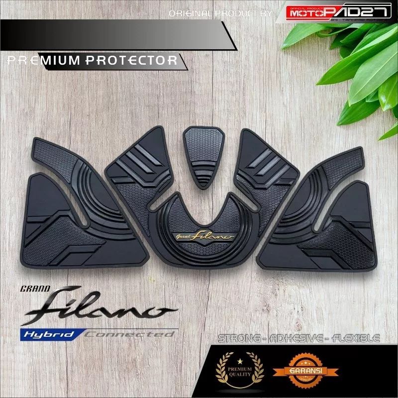 Deckpad Rubber Fullset Grand filano 2023 Stiker Deckpad Rubber Yamaha Grand filano 2023