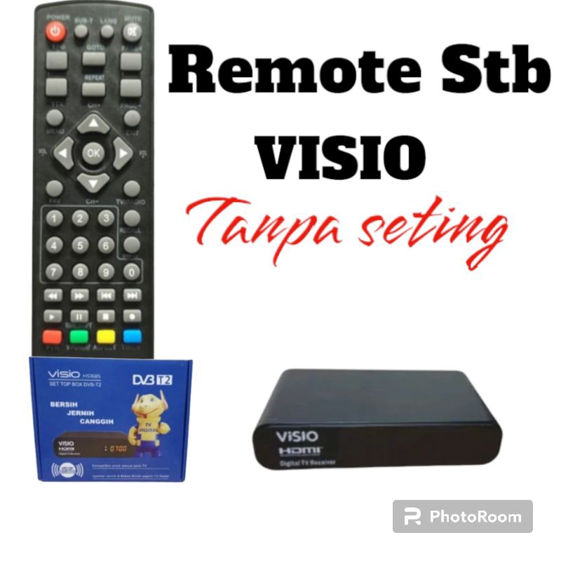 Remote Stb Visio/Remot set top box visio dvbT2