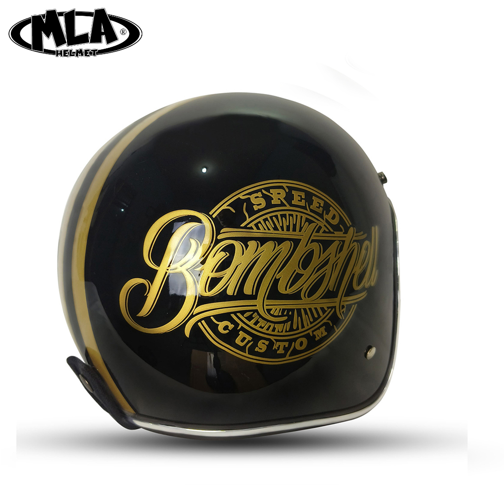 HELM BOGO PREMIUM / KBS RETRO BASIC BOMBSHELL -/HELM PRIA DAN WANITA DEWASA SNI