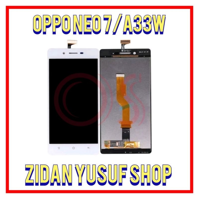LCD TOUCHSCREEN OPPO A33 A33W NEO 7 FULLSET ORIGINAL