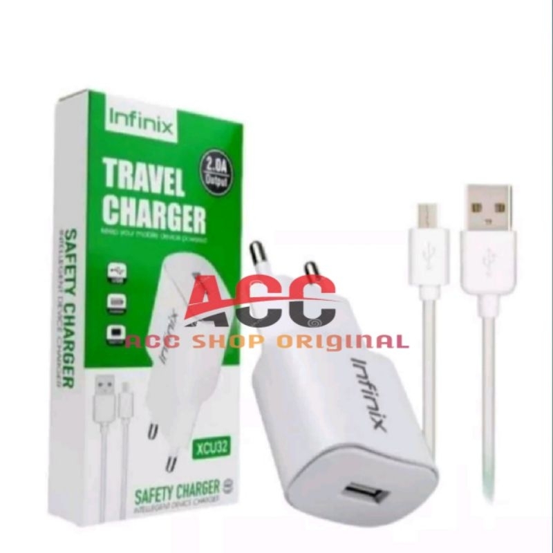 Charger Casan Hp Infinix Hot 9 9 Play Smart 4 5 6 Micro Usb 2A Original Charger Kabel Casan