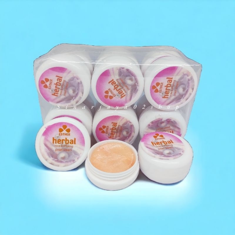 Cream Esther Herbal Moist &amp; Whitening Pearl Crem