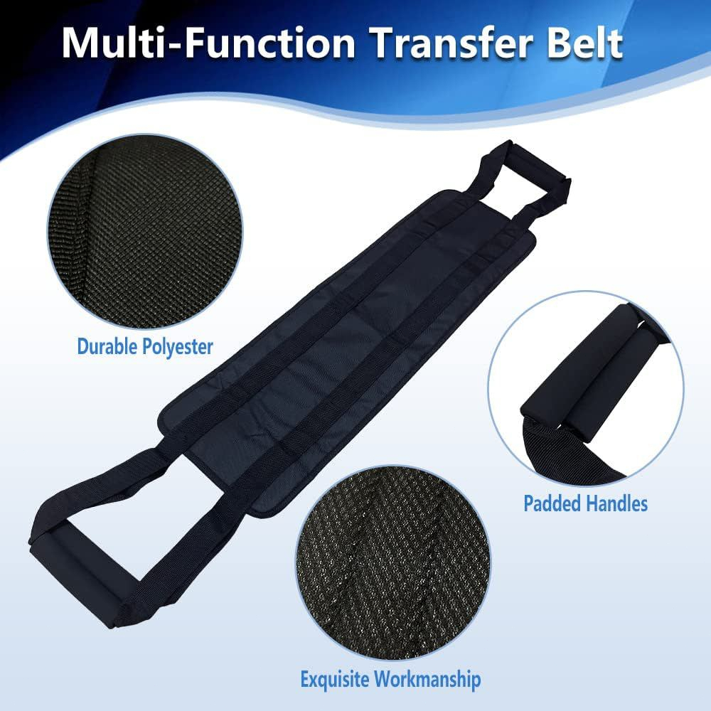 Wheel Chair Transfer Seat Pad Boards Patien Lift Slide Board Transfer Bellt/Alat Bantu Angkat Pasien Stroke Lumpuh Kuat Bisa di Bersihkan Sos Transfer Pasien Sling Belt Kursi Roda Lansia Pasien