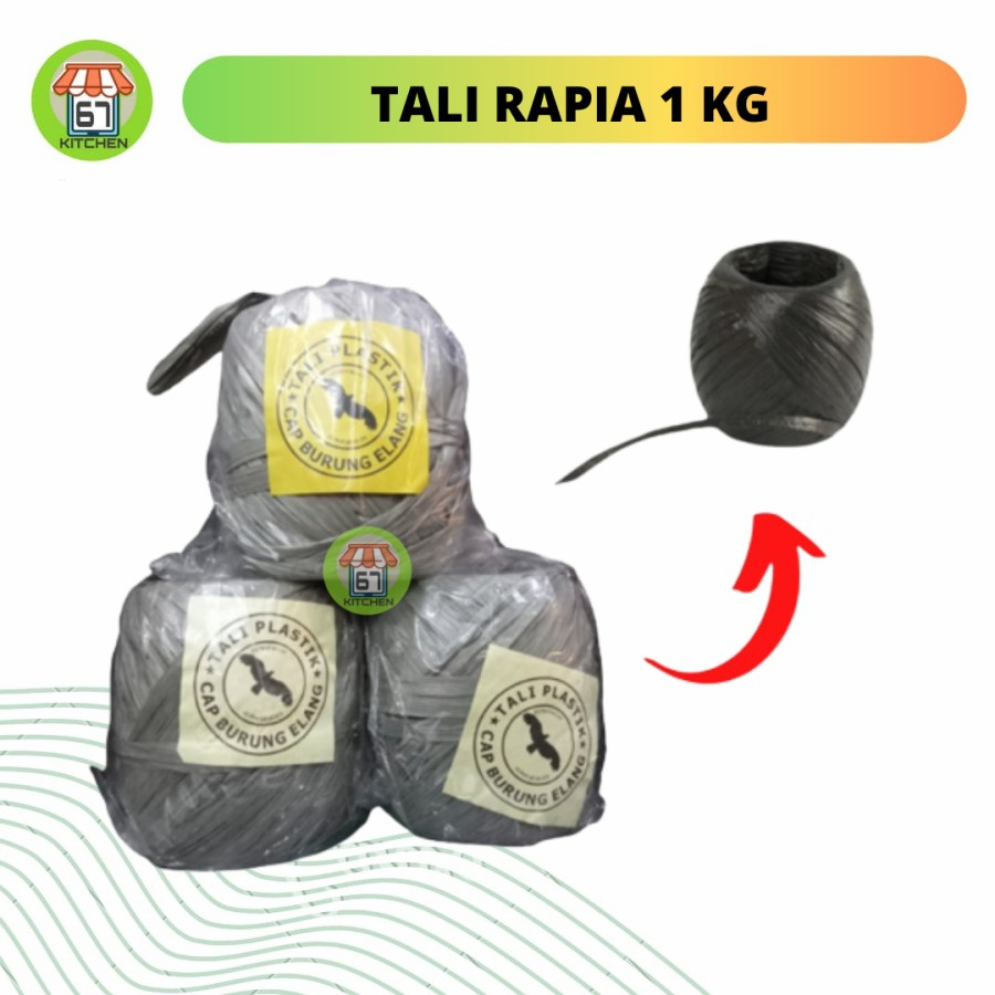 Tali Rapia 1kg Tali Rapia Plastik Tali Rapia Tali Plastik Burung Elang