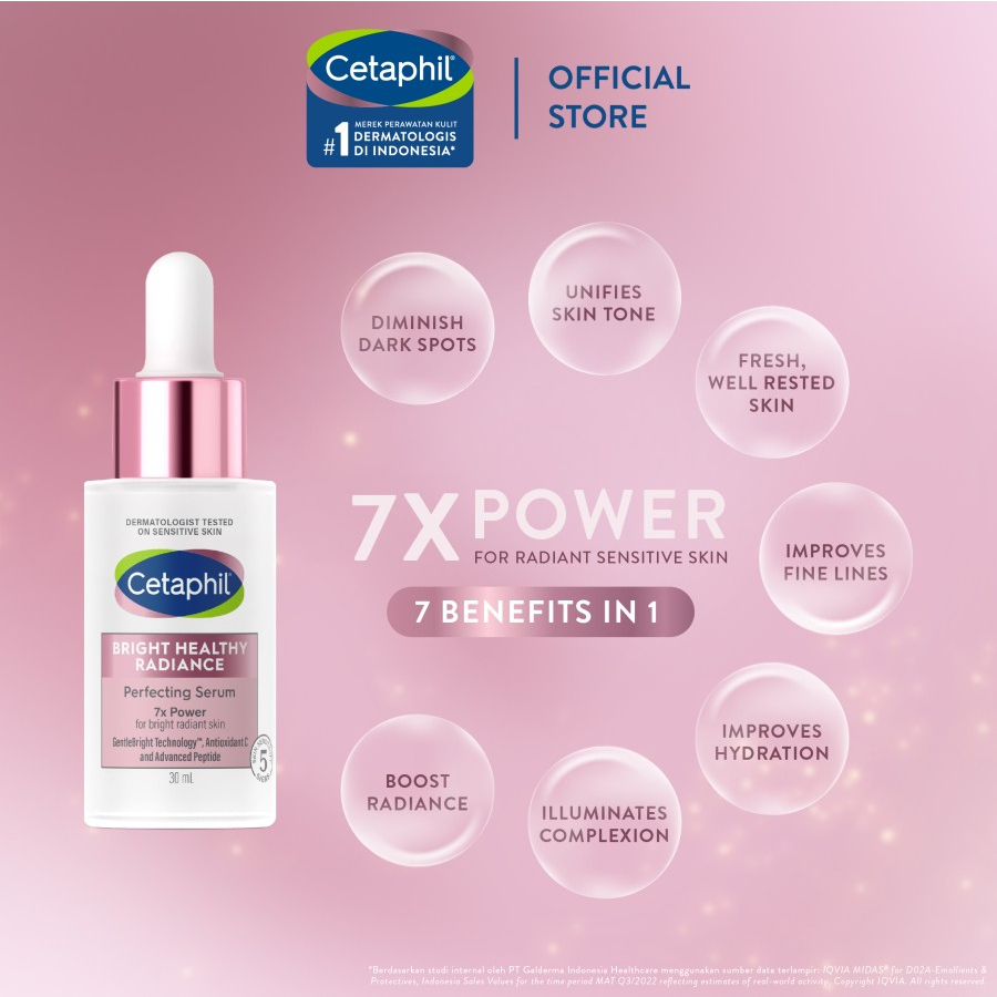 Cetaphil Bright Healthy Radiance Perfecting Serum 30ml - Serum Wajah