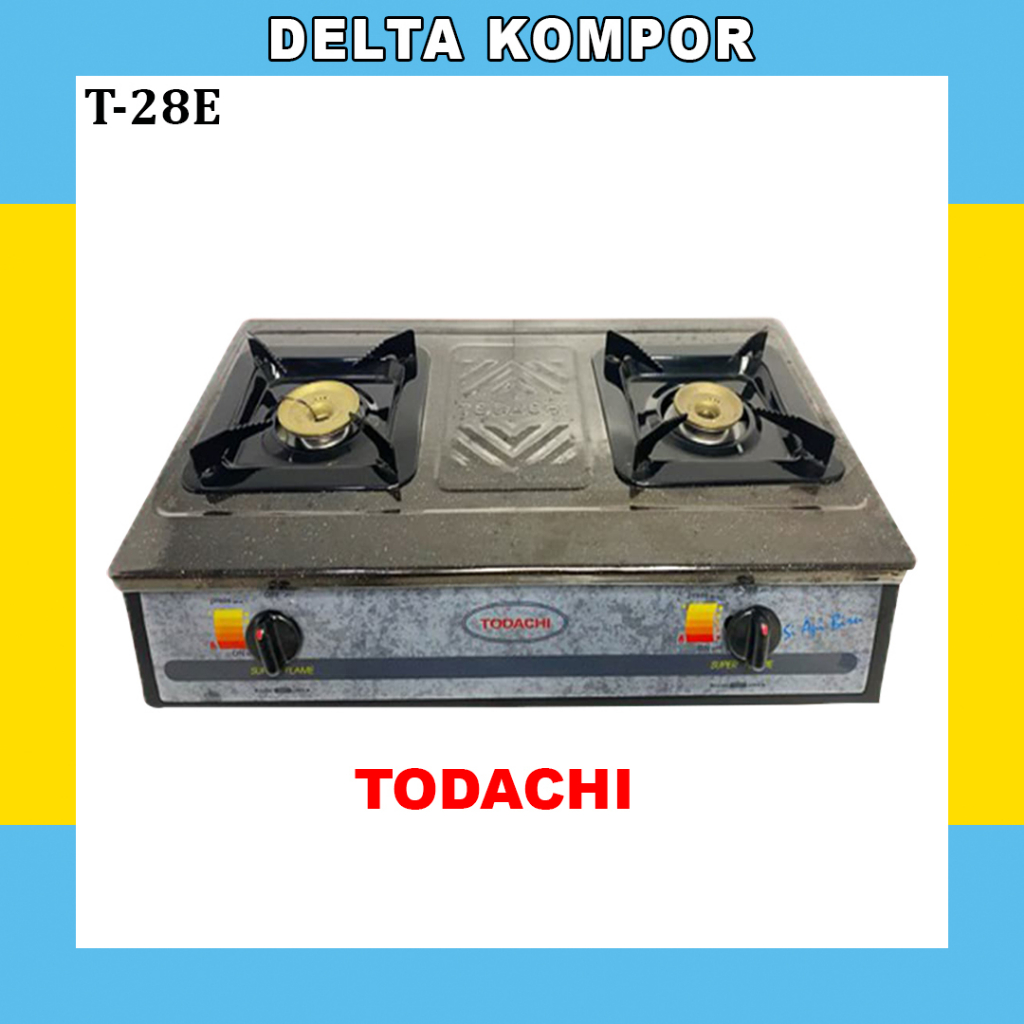 KOMPOR GAS 2 TUNGKU GAS STOVE TODACHI T-28E