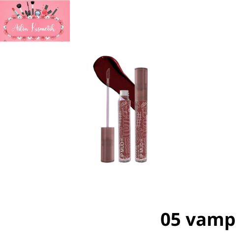 Madame Gie Lip Mud Lip  Velvet Multi - use Transferproof Lipcream | Lipcream By AILIN