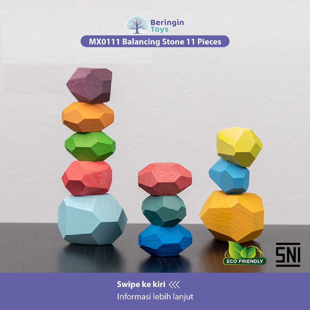 Mainan Edukasi - Balancing Stone MX0120/MX0111 - Mainan Puzzle