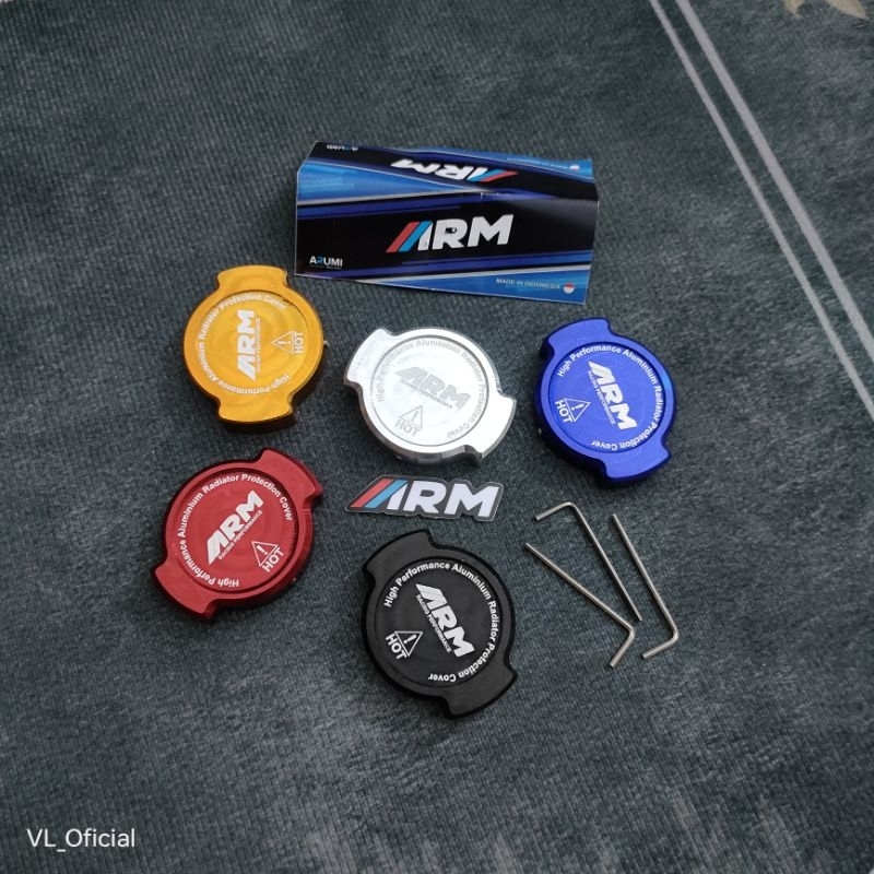 RADIATOR CAP TUTUP RADIATOR ARM FULL CNC NMAX AEROX PCX VARIO CBR