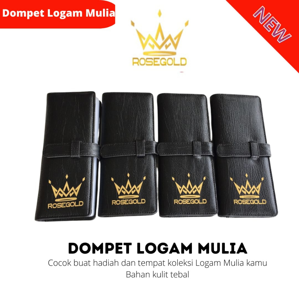 DOMPET LOGAM MULIA EMAS MINI