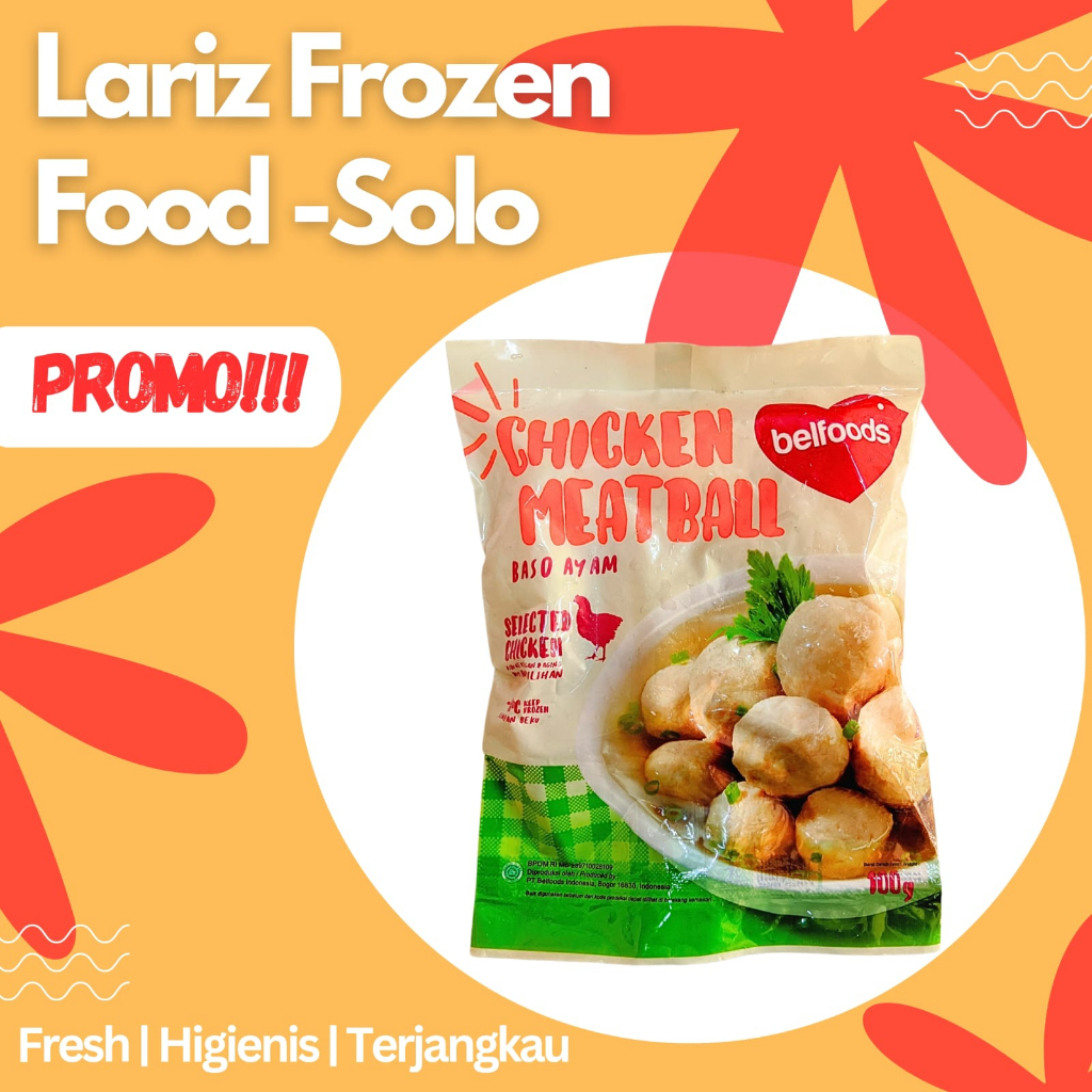 

Belfoods Baso Ayam Chicken Meatball 100 Gram