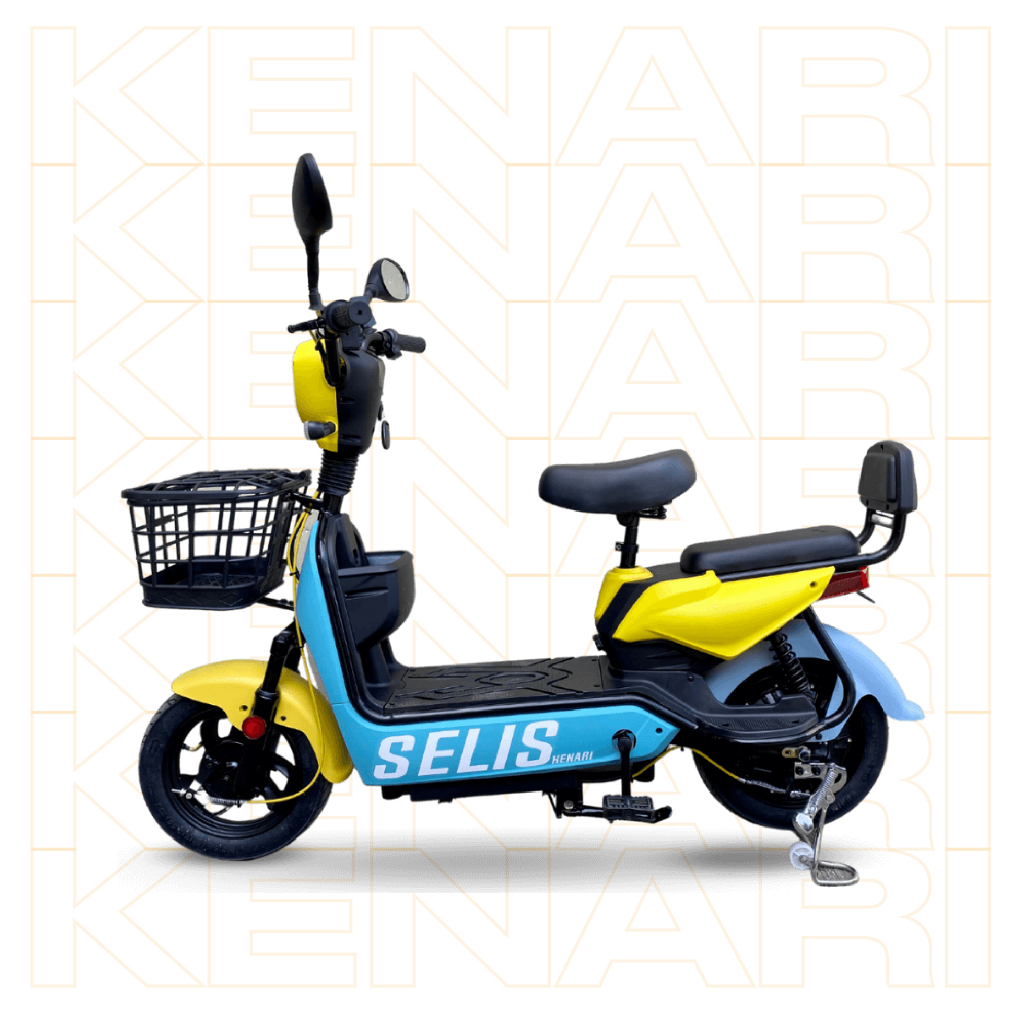 SELIS Sepeda Listrik Anyer Kenari Wallet Mandalika E-Bike eMoped Elektrik Bike Original Garansi Resmi