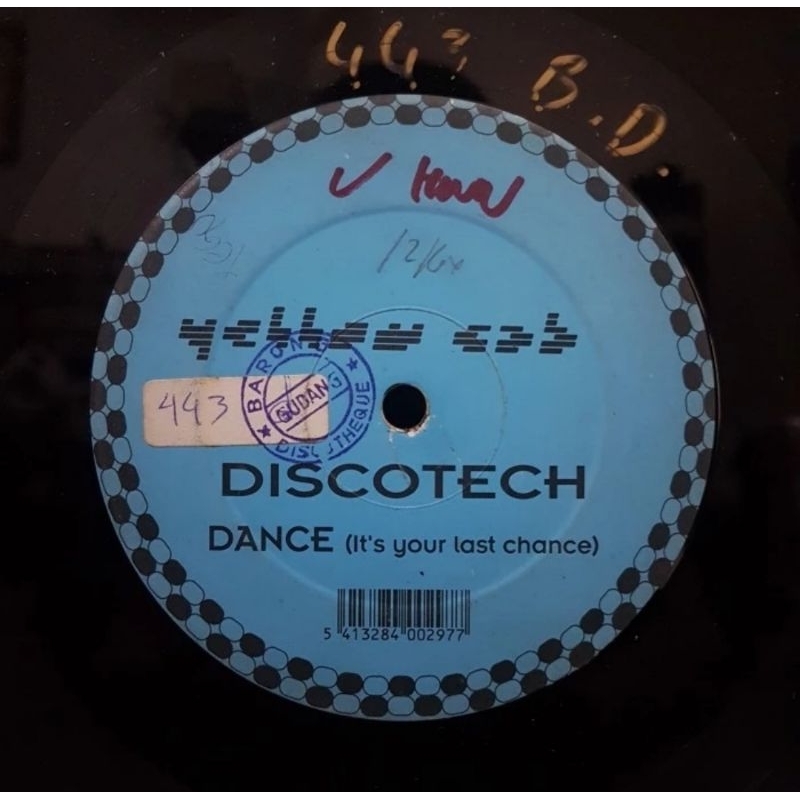 Vinyl Piringan Hitam 12 inch Discotech-Dance