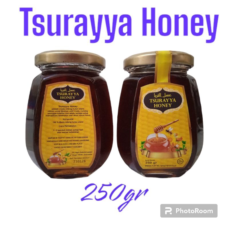 

Madu Hutan Alami 100%, Tsurayya Honey 250gr