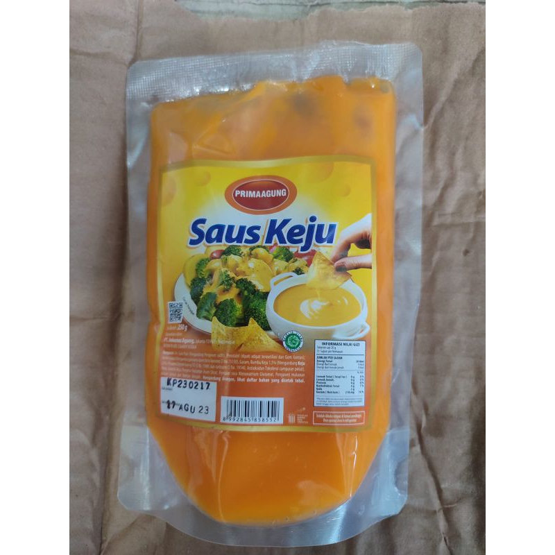 

Prima Agung Saus Keju 250gram