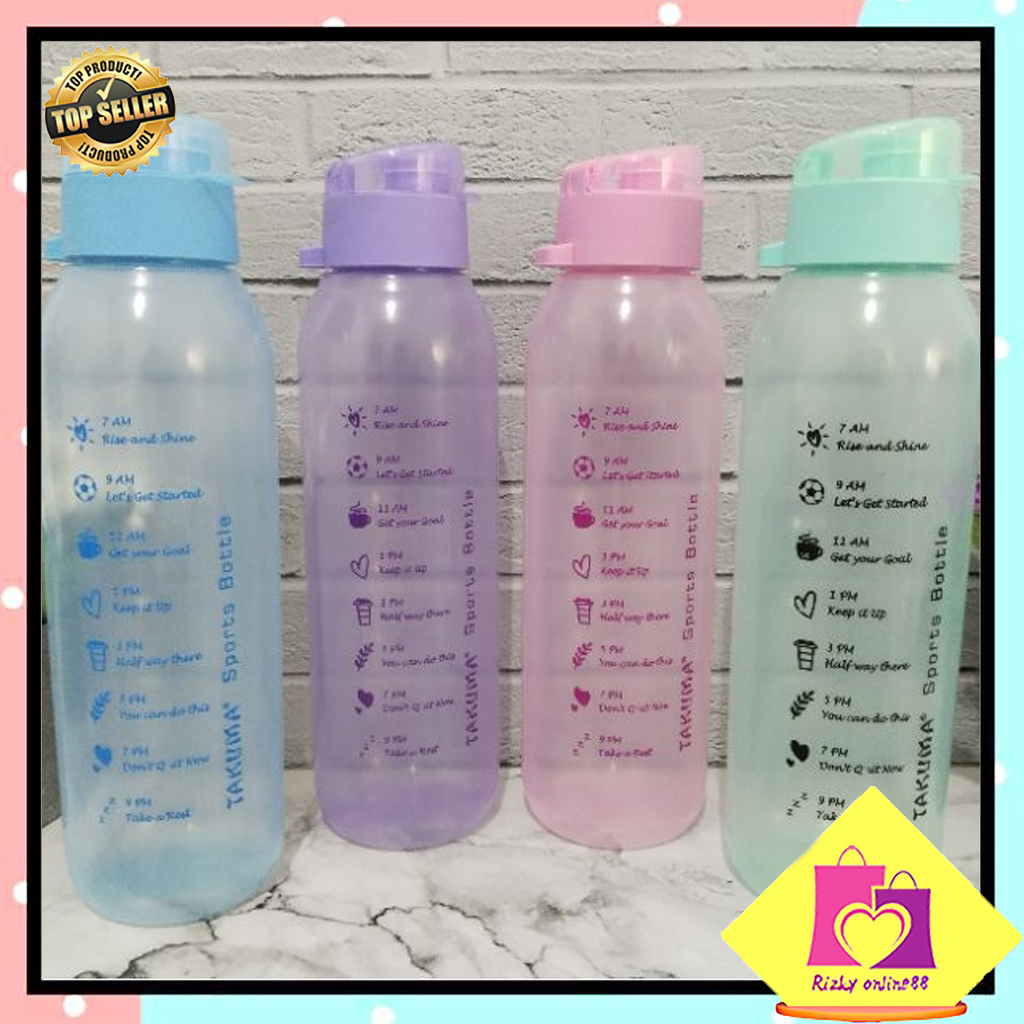 Rizkyonline88 Botol minum sport 900ml T068