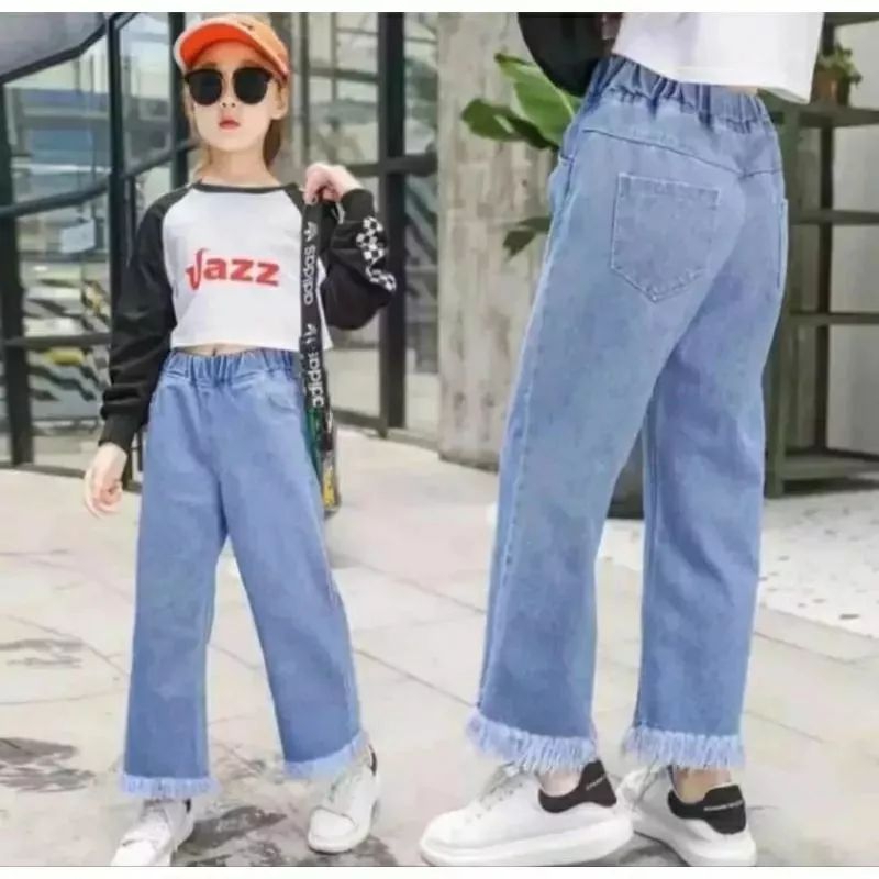 CELANA KULOT JEANS RAWIS ANAK tanggung 7-16 tahun // kulot rawis anak perempuan // kulot jeans anak tanggung // celana anak perempuan remaja // kulot anak perempuan rawis 7-8 tahun 9-11 tahun 12-14 tahun 15-16 tahun