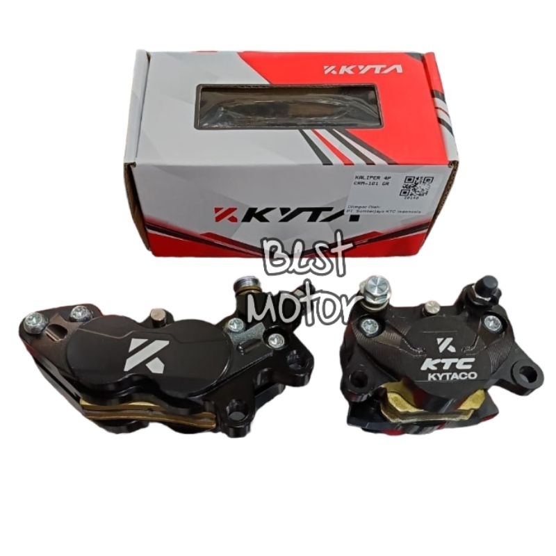 KALIPER NMAX KTC KYTACO 2019 DEPAN 4 PISTON BELAKANG 2 PISTON