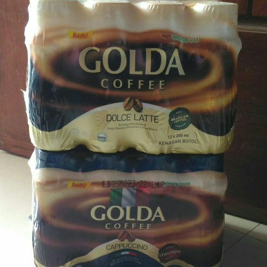 

Golda Coffee Dolce Latte / Kopi Golda / Golda Latte 200ml x 12