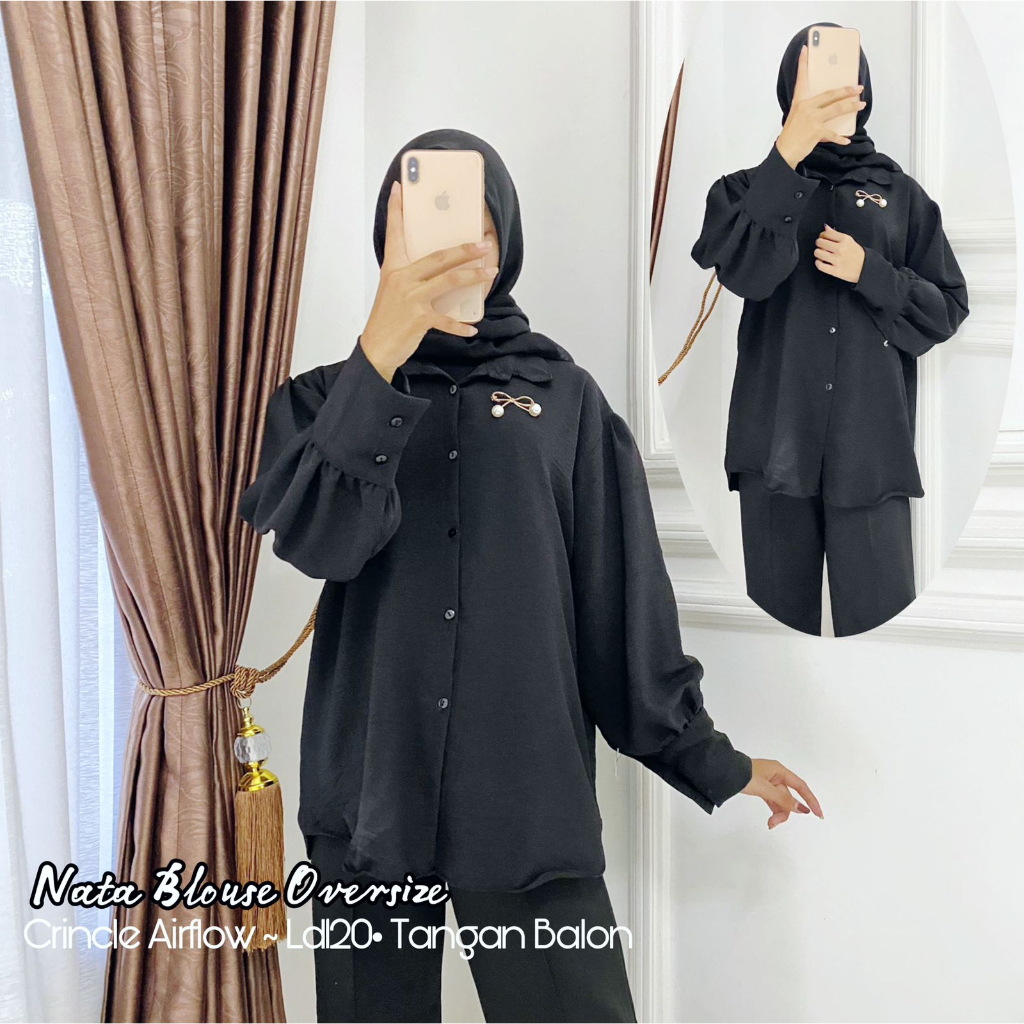 NATA BLOUSE OVERSIZE LD 120CM // ATASAN WANITA JUMBO