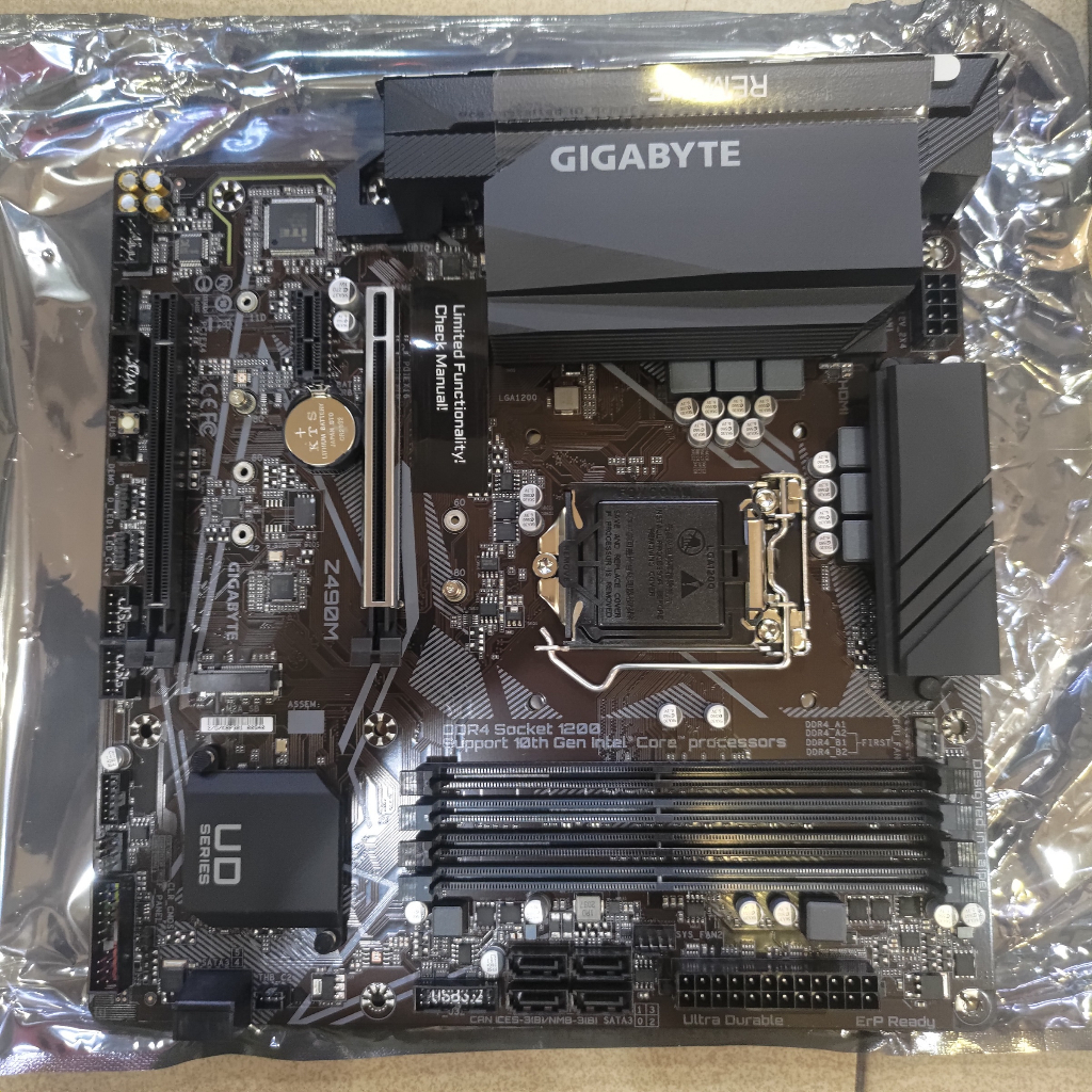 Gigabyte Z490M LGA 1200 LGA1200 Intel