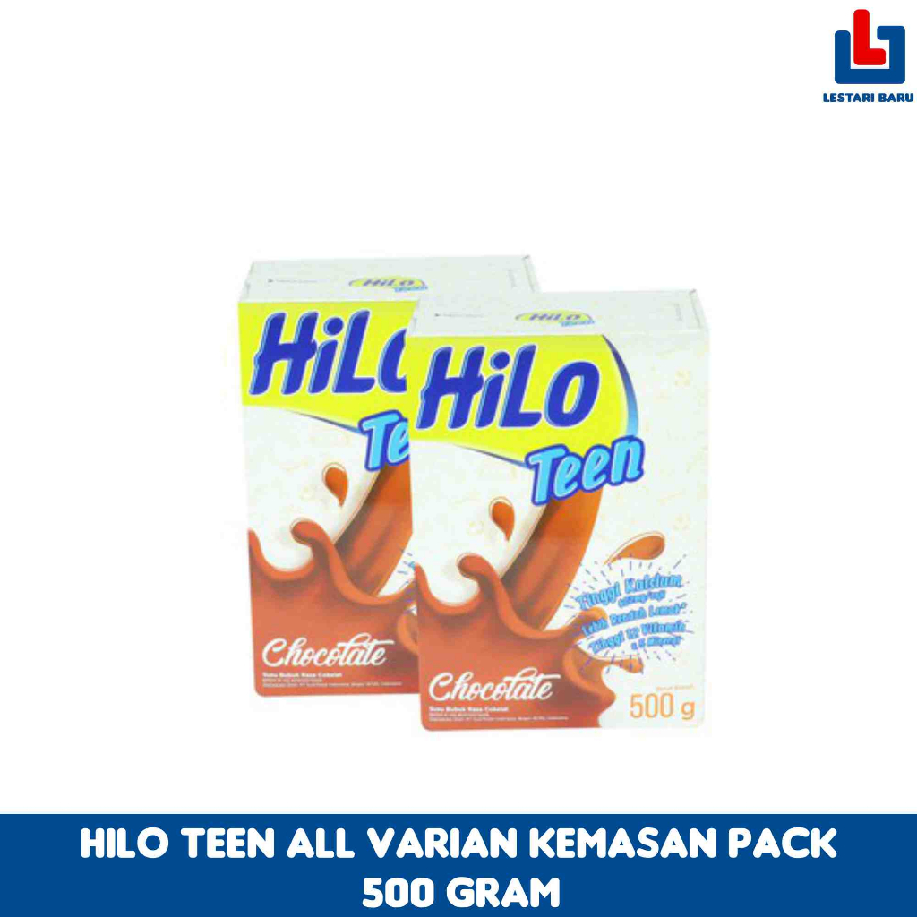 

Hilo Teen All Varian Kemasan Pack 500 Gram