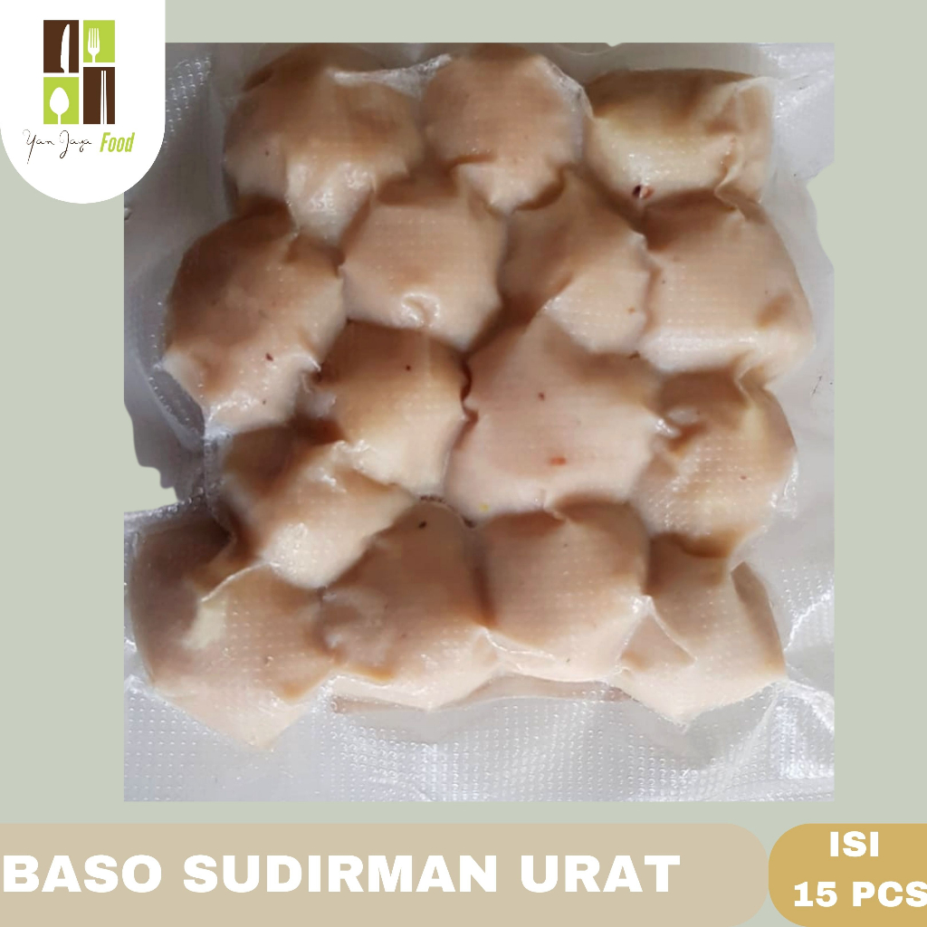 Bakso Sapi Sudirman / Baso Sudirman / Special / Urat / Cincang isi 15 Pcs