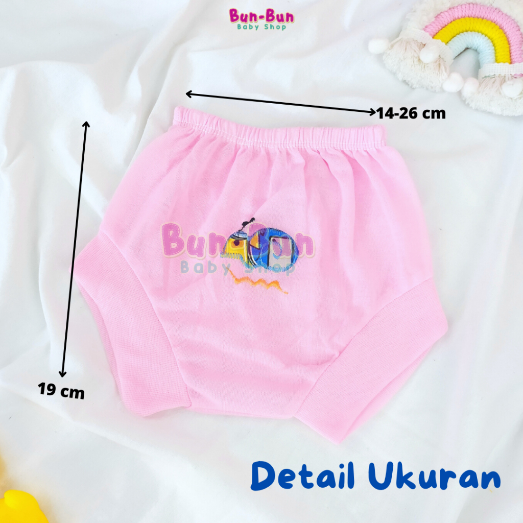 Celana Pop Kodok Pendek Perlengkapan Bayi Baru Lahir Baby Newborn Baju Murah Laki Bunbunbabyshop