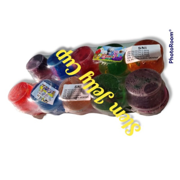 

SLIME/ SLAIME JELLYN CUP ISI 10 PCS