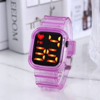 Jam Tangan Fashion Wanita/Pria Touch Watch Digital Transparan LW-16