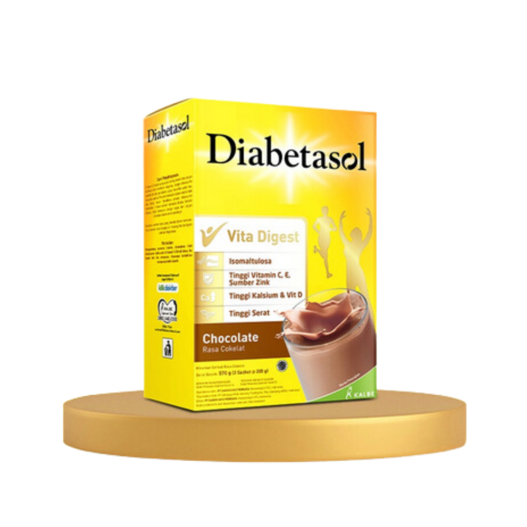 

Diabetasol Coklat 570 G Susu Kestabilan Gula Darah