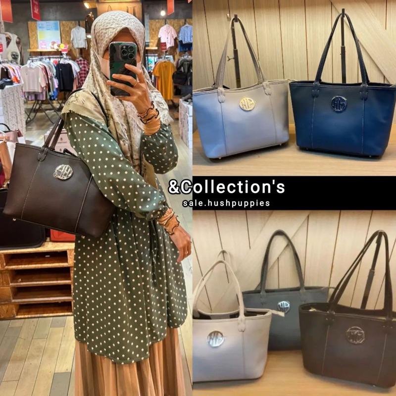 READY, TAS WANITA GOLAND TOTE ORIGINAL HUSH PUPPIES, BEST SELLER
