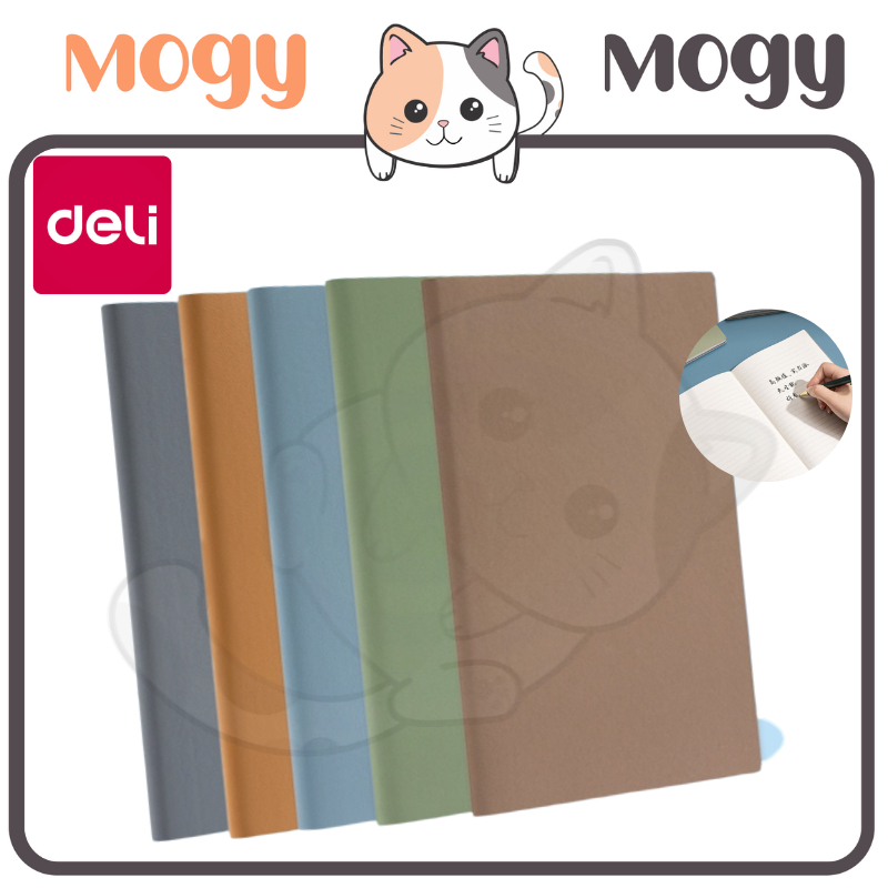 MOGYMOGY DELI011Notebook / Buku Catatan Ukuran 25K 80 Lembar Kertas 80g Cover Waterproof