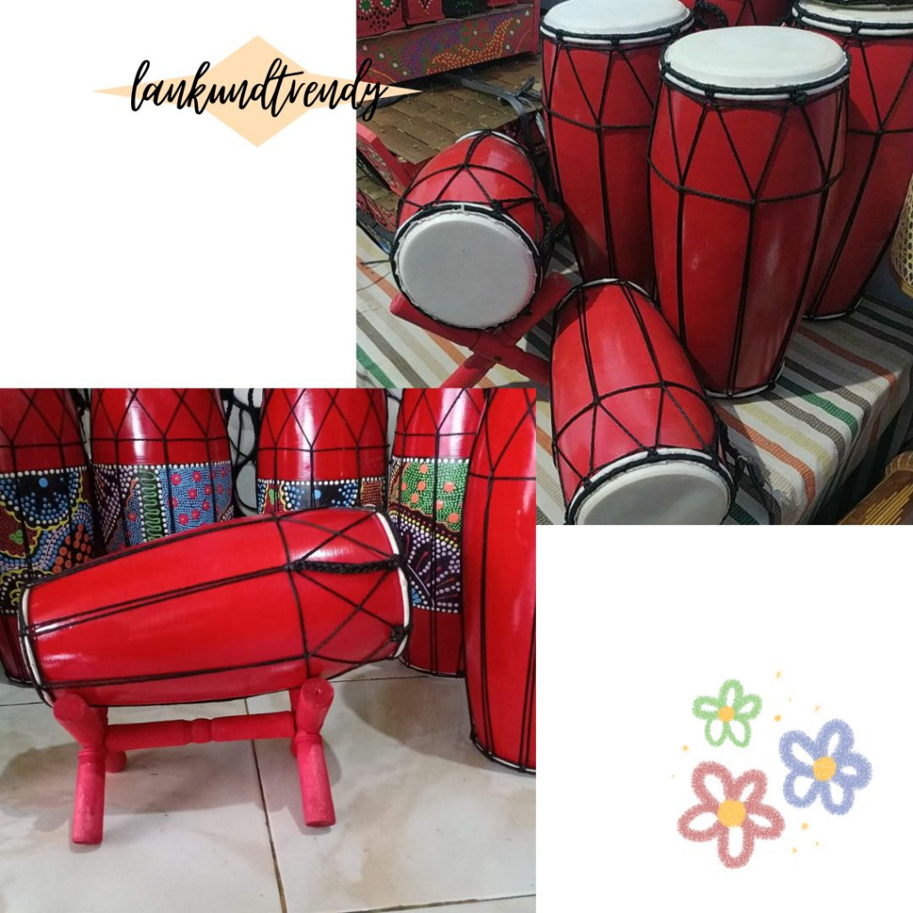 Silahkan dibeli .... Alat Musik Kendang Jawa / Kendang Mainan Anak / Mainan Alat Musik Tradisional /